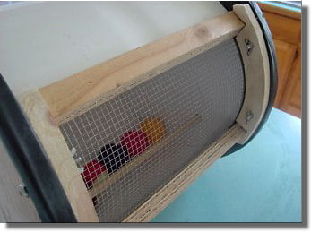 Inside of Corning Drum